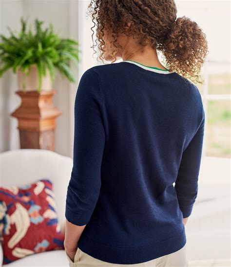 navy crew neck sweater women.